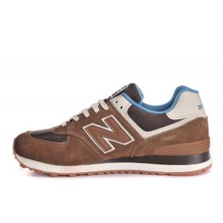 Chaussure New Balance 574 Marron Pas Cher Pour Homme